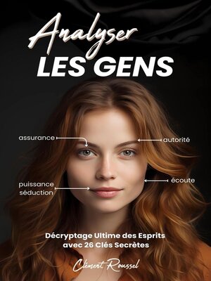 cover image of Analyser les gens